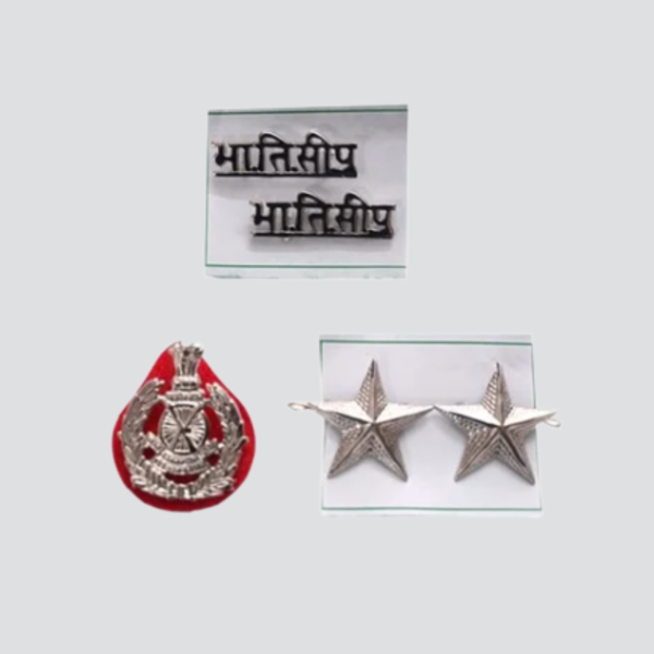 Cap and Shoulder Badge
