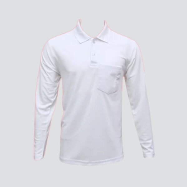 White T-shirt Full Sleeves